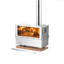 ポータブル薪ストーブ - キャンプ&RV用暖房