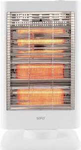 ソフライ カーボンヒーター 900W 自動首振り電気ストーブ