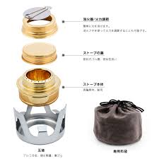 アルコールストーブ五徳付き Lefonバーナー