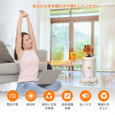 ジャッソコラル 小型エコストーブファン